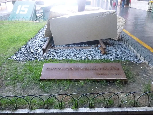 Jewish Deportations Memorial at Platform 16.